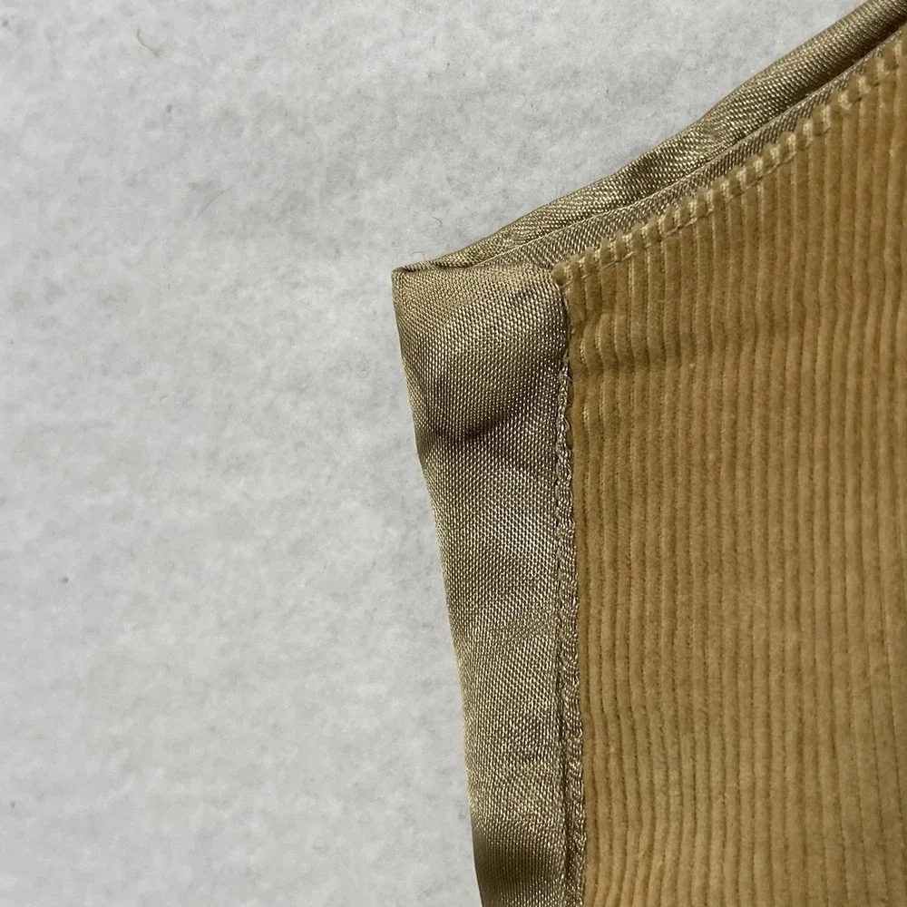1970s Vintage Corduroy Blazer Vest Set 40R Tan  Preppy  Sport Coat Retro Classic